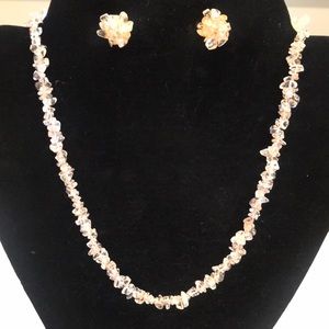 Semi Precious Stone Jewelry set